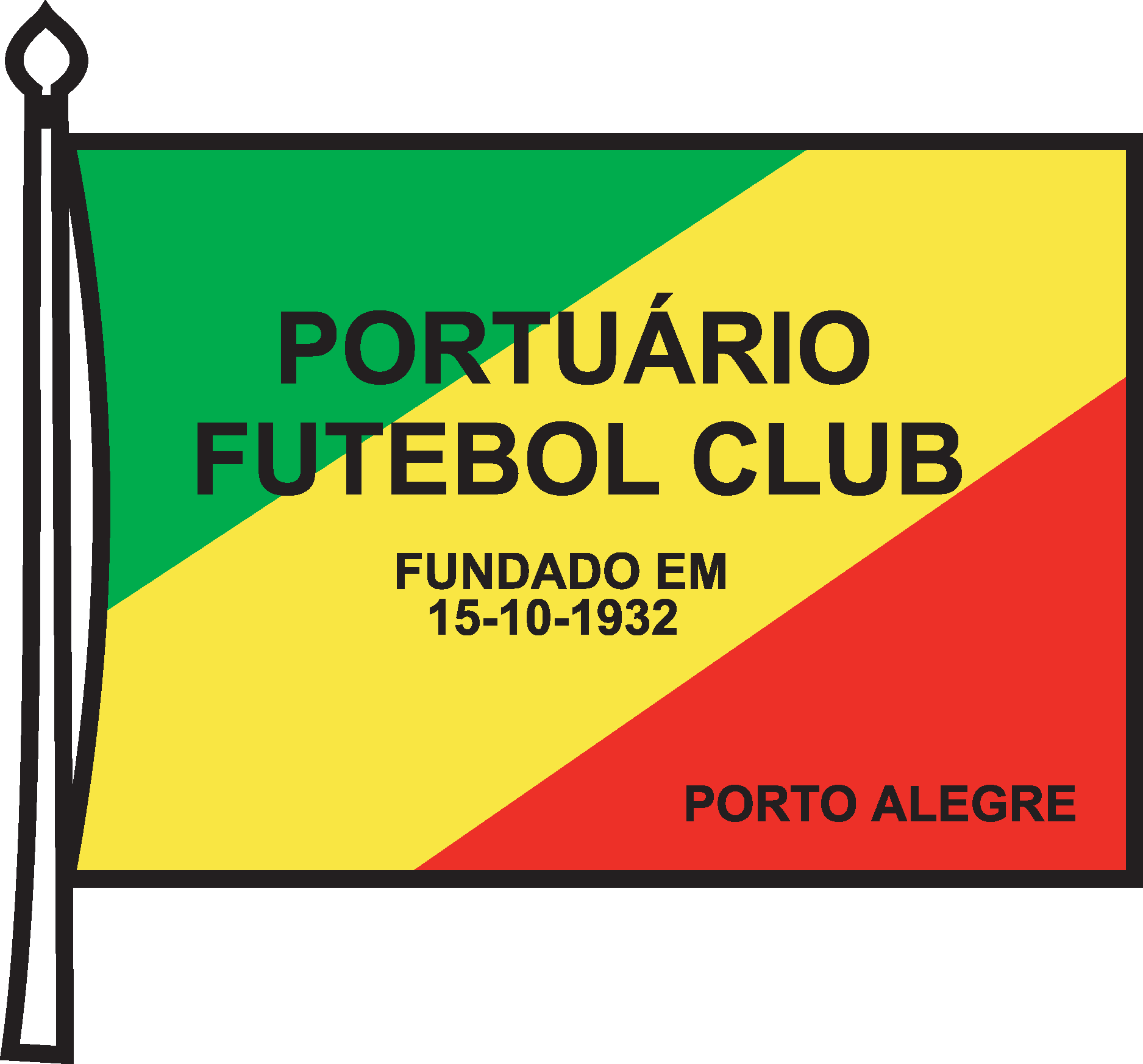 Portuario Futebol Clube De Porto Alegre RS Logo Vector Logo